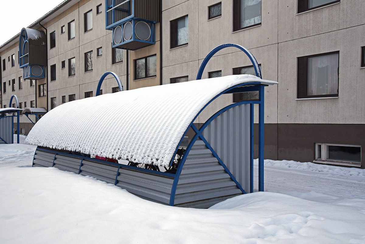 Pyöräkatos Raahessa