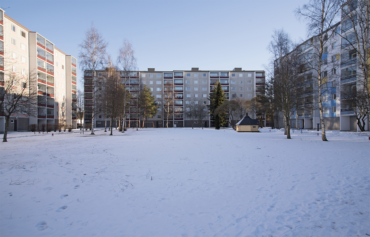 Korttelipiha Sampola