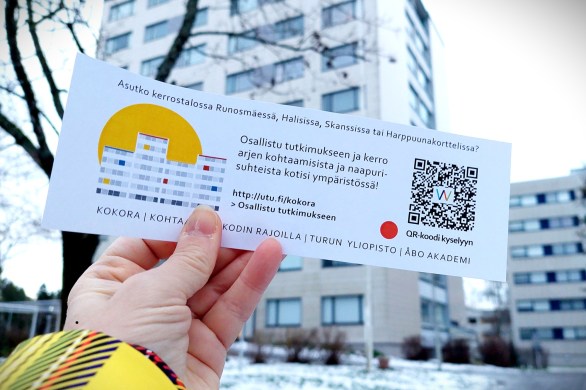 Kokora: Kohtaamisia kodin rajoilla tutkimushanke. Kuva Päivi Leinonen