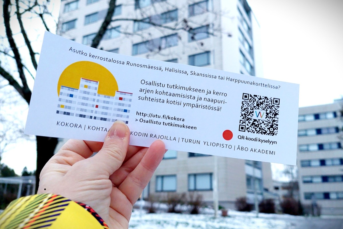 Kokora: Kohtaamisia kodin rajoilla tutkimushanke. Kuva Päivi Leinonen